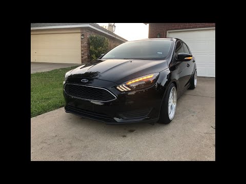 How to install new Headlights and Tail lights on your 2015-2018 Ford Focus!