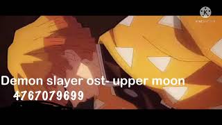 Demon slayer music ids pt 2