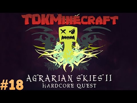 Agrarian Skies 2 -  Automation Nightmares and Lava Production Woes! Ep 18