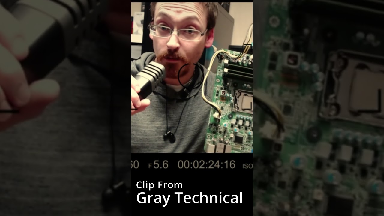 Saved Water Damaged Electronics - Clip From Gray Circuit #computers #technology #graytechnical