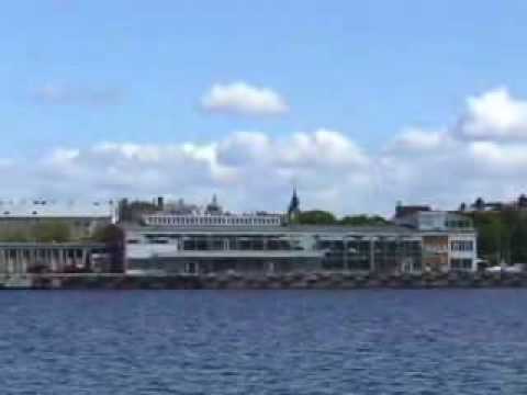 Daugava river cruise near Rīga (Latvija)