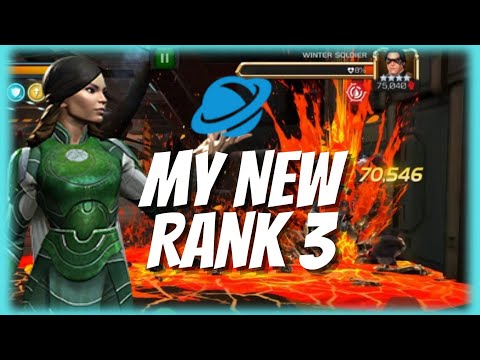 My 6th 6 star Rank 3 Champion | Sersi Rank up And Gameplay! Crazy Sp2 Damage! #mcoc #sersi #kabam