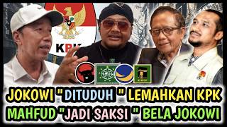 Download lagu JOKOWI IS 'ACCUSED' OF WEAKENING THE KPK. MAHFUD MD 'BECOMES A WITNESS' TO DEFEND JOKOWI. mp3