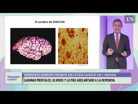 Conrado Estol, neurólogo: lagunas mentales, olvidos y lo más adelantado a la demencia