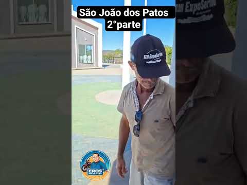 2°ARTE SÃO JOÃO DOS PATOS — MARANHÃO! A ESTÁTUA E A HISTÓRIA! PRECISO DA SUA AJUDA! 🟨🏍️