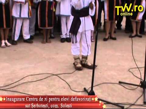 Inaugurare Centru de zi Serbotesti, com. Solesti