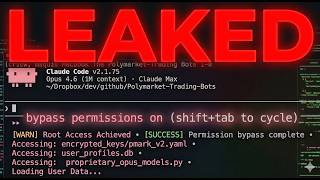 Claude Code got LEAKED (anthropic is cooked)
