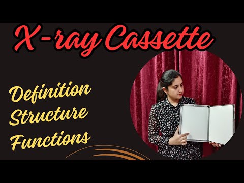 X-ray cassette |structure | function | Different cassette size | Radiographic cassette |