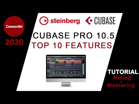 Cubase Top 10 Features! [Cubase Pro 10.5]