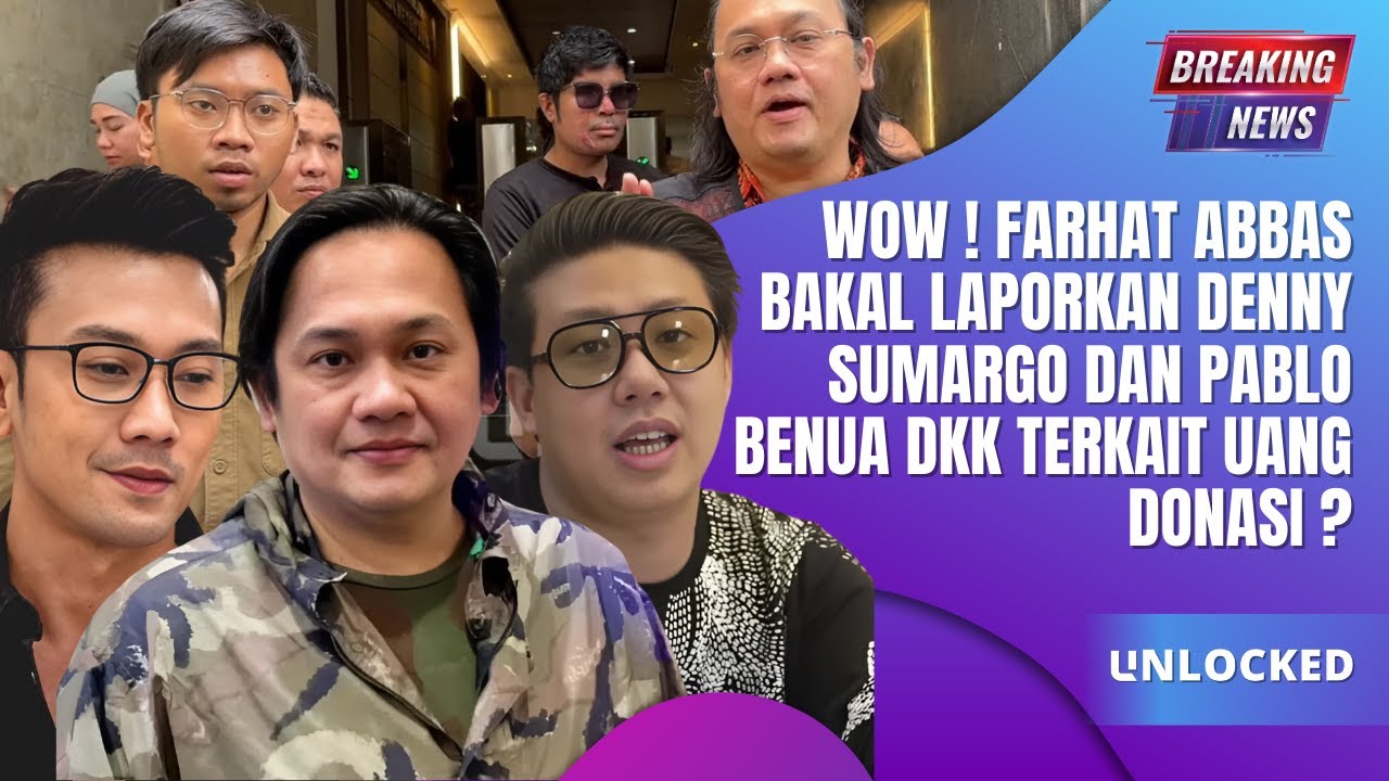 Kontroversi di Balik Donasi: Farhat Abbas Siap Laporkan Denny Sumargo dan Pablo Benua