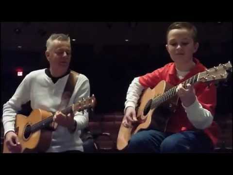 Tommy Emmanuel and Parker Hastings - "Mountains of Illinois"