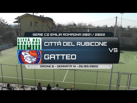 CITTÀ DEL RUBICONE VS GATTEO - SERIE C2 EMILIA ROMAGNA 2021/2022 GIRONE B - GIORNATA 14 - 26/03/2022
