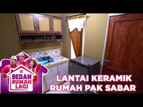 Sekarang Rumah Pak Sabar Sudah Dipasang Lantai Keramik - Bedah Rumah Lagi