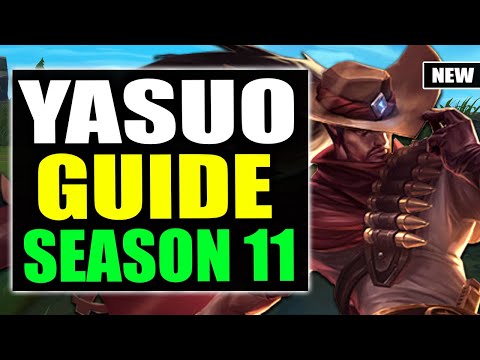 HOW TO PLAY YASUO TOP SEASON 11 | Yasuo Gameplay Guide S11 (Best Build, Runes, Playstyle)