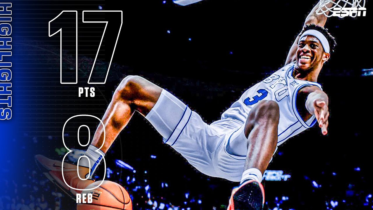 HIGHLIGHTS from AJ Dybantsa's BYU home DEBUT 🎥 17 PTS & 8 REB 🙌 | ESPN College Basketball