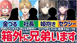 🌈にじさんじ🕒箱外の兄弟姉妹との絡みシーンまとめ！【切り抜き×ゆっくり解説】