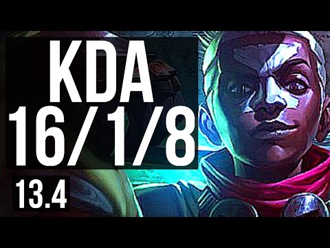 EKKO vs CHO'GATH (MID) | 16/1/8, 800+ games, 1.3M mastery, Legendary | EUW Diamond | 13.4