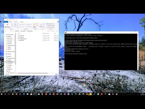 Connessione a MongoDB da linea di comando +  interfaccia grafica (mongodb compass)