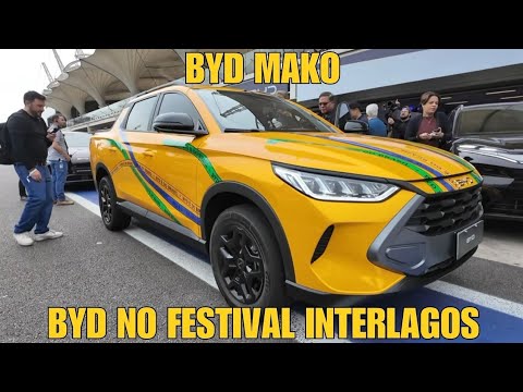 BYD Mako - Novidades da BYD no Festival Interlagos