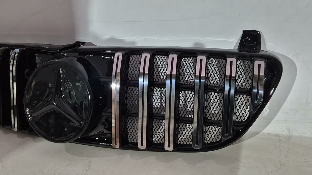 Mercedes Vito W639 2004–2014 Frontgrill 2004-2010 GT Panamericana Chrome Eco Video 1