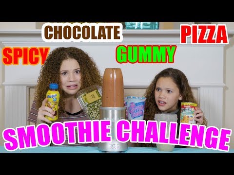 Smoothie Challenge (Haschak Sisters)