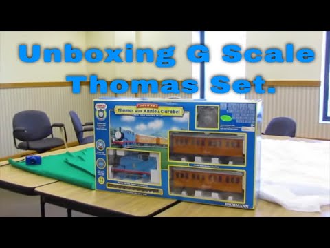 Unboxing & Running Bachmann G Scale Thomas Video