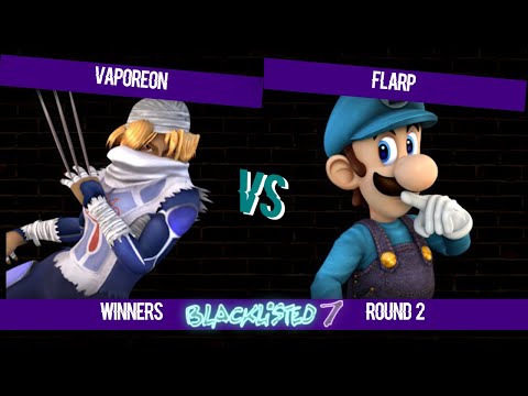 Blacklisted 7 WR2 - Vaporeon (Sheik) vs Flarp (Luigi)