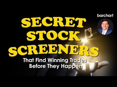 Secret Stock Screeners That Find Winning Trades Before They Happen