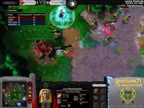 FoCuS (O) & Lawliet (NE) VS Yumiko (H) & WFZ (U) - WC3 G2 - WFDC