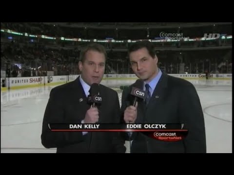 Phoenix Coyotes @ Chicago Blackhawks - Nov. 30, 2007 - Byfuglien Hat Trick. Josh Mora, Dan Kelly