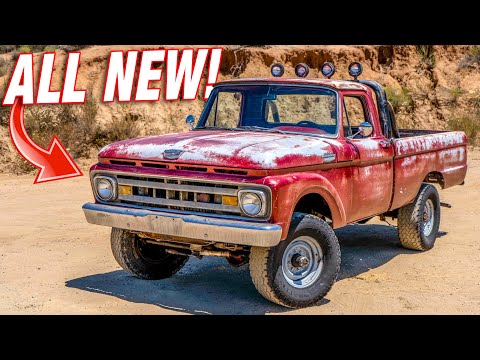 Completely Restoring My 61 F250's Interior For $200!