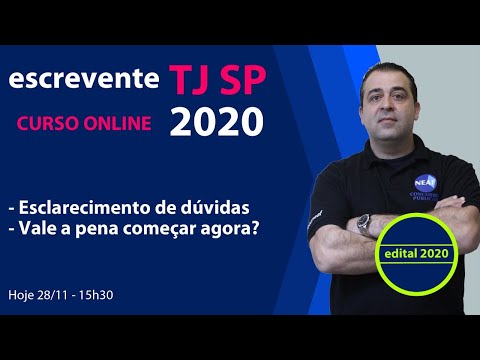 Concurso Escrevente TJ SP 2020 | Conheça o Curso Online 2020!