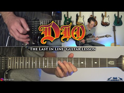 Dio - The Last In Line Guitar Lesson