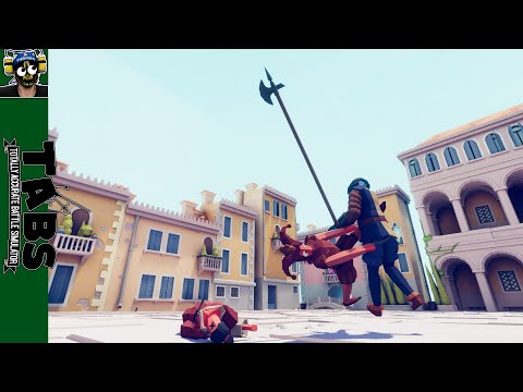 Axe or Spear? Halberd vs Every Unit + Bonus - TABS Renaissance update