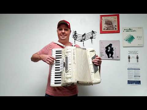 (SOLD!) - Victoria Medio - Compact Size (Carnegie Accordion Company)