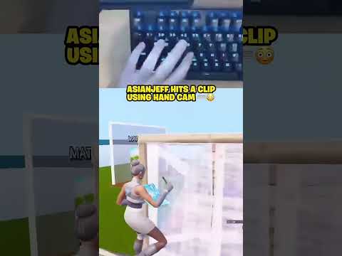 Asianjeff hits a clip using hand cam