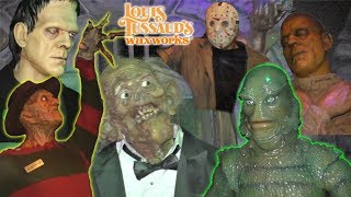 Spooky Wax Museum with Freddy Krueger, Frankenstein, Mummy, Taylor Swift| Louis Tussaud's | DavidsTV