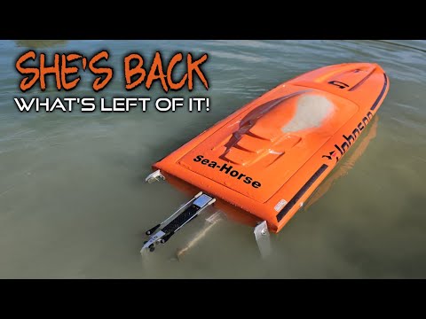 Second Inward Rotating Prop Test Deltaforce 29 Twin Motor Mono- Fe Rc Boat