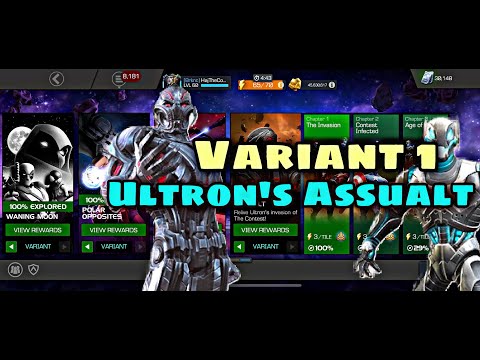 Variant 1 100% push part 1 ! - Marvel Contest of Champions