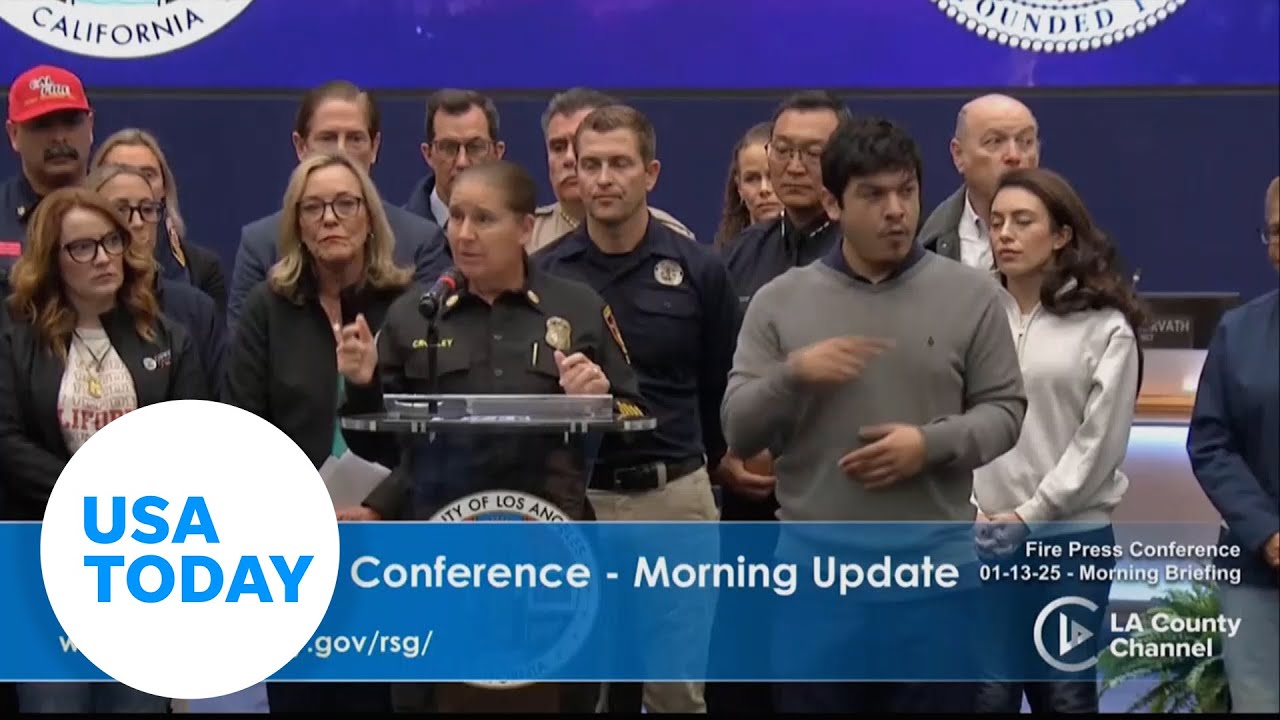 LA officials on wildfire preparedness | USA TODAY