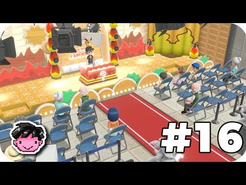 CONCURSO POKEMON EN EL GYM DE FUEGO - POKEMON LETS GO EEVEE PLAYTHROUGH PARTE 16 | Guri Pocket