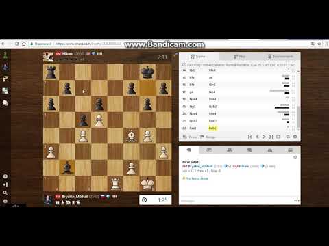 Blitz on Chess.com FM Bryakin Mikhail - GM Nakamura Hikaru