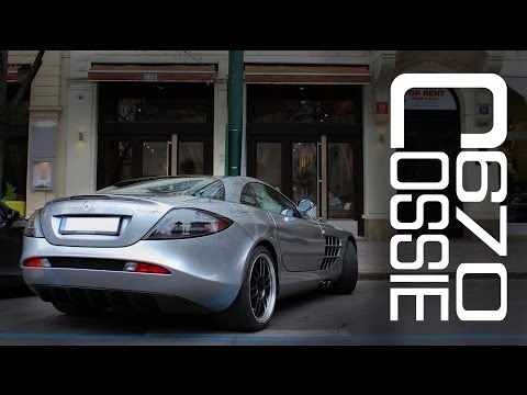 Mercedes-Benz SLR Mclaren 722 w/ QuickSilver Exhaust - start up, acceleration & walkaround