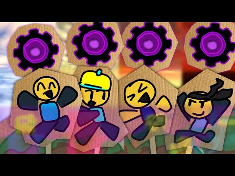 sinking town | The Battle Bricks Animation