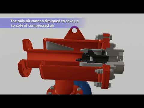 AirMace™ industrial air cannon in operation — video