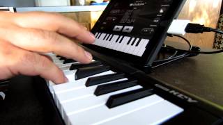 Video thumbnail for Korg MicroKey25 demo by Aras Buntinas