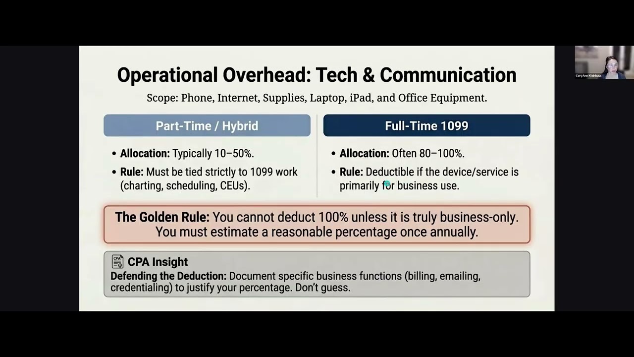 The Main Tax Deductions Every 1099 Healthcare Professional Should Know