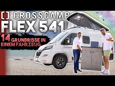 Crosscamp Flex 541 schon für 49.999€ 💸 | 14 Grundrisse durch VERRÜCKTES Modul-Konzept! 🔥