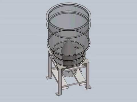 Jenike & Johanson Mass Flow Bin and Specialized Insert Engineering