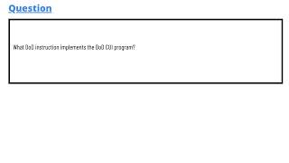 What DoD instruction implements the DoD CUI program